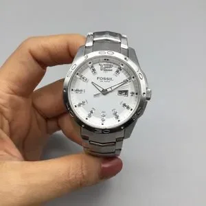 Fossil Accessories Fossil Watch Unisex 4mm Silver Tone Am4116